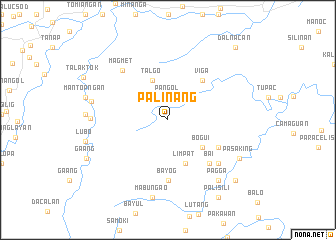 map of Palinang