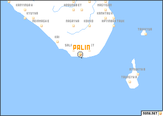 map of Palin