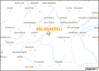 map of Palió Dherelí