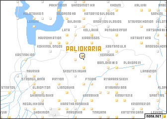 map of Paliokariá