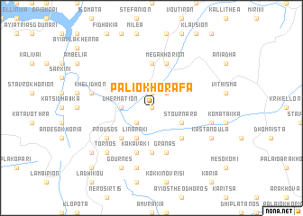 map of Paliokhórafa