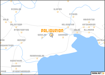 map of Palioúrion