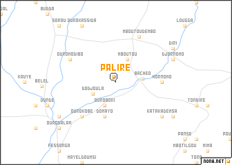 map of Paliré