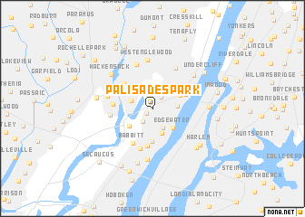 map of Palisades Park