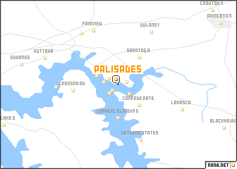 map of Palisades