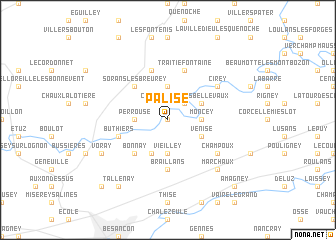 map of Palise