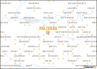 map of Palissou