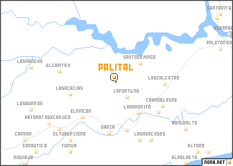 map of Palital