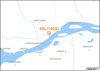 map of Palitaral