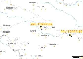 map of Palito Arriba