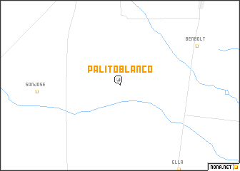 map of Palito Blanco