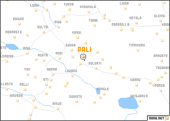 map of Pali