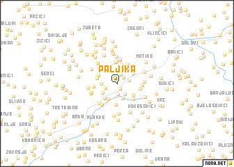 map of Paljika