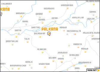 map of Palkāna