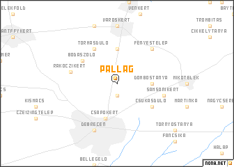 map of Pallag