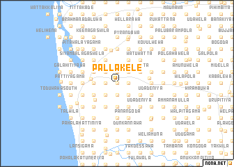 map of Pallakele