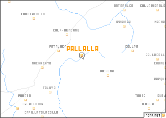 map of Pallalla