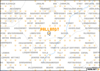 map of Pallandt