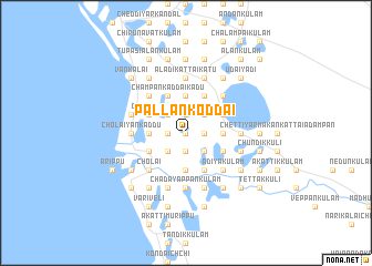 map of Pallankoddai