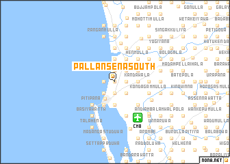 map of Pallansena South