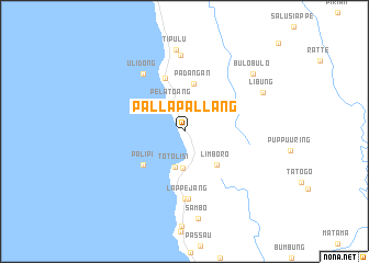 map of Pallapallang