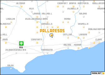 map of Pallaresos