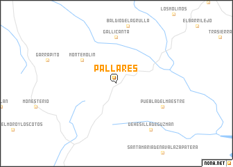 map of Pallares