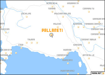 map of Pallareti