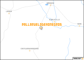 map of Pallaruelo de Monegros