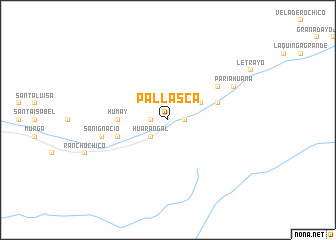 map of Pallasca