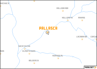 map of Pallasca