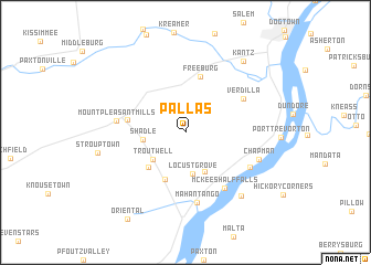 map of Pallas