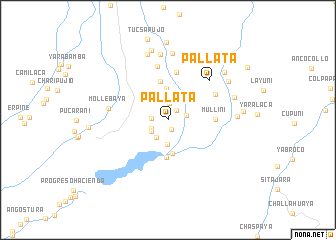 map of Pallata
