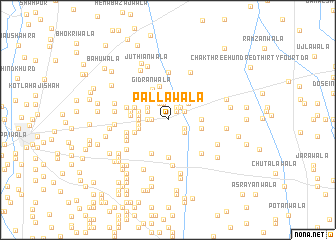 map of Pallāwāla