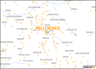 map of Pallcachico