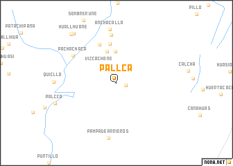 map of Pallca