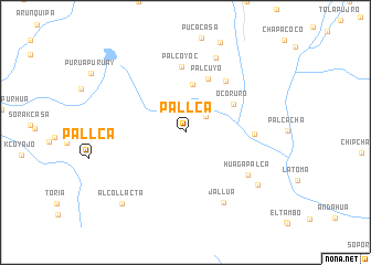 map of Pallca