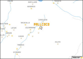 map of Pallcoco