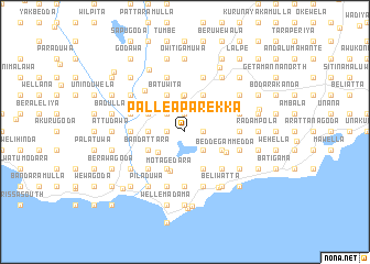 map of Palle Aparekka