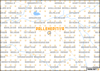 map of Pallehepitiya