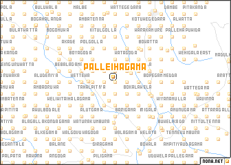 map of Palle Ihagama