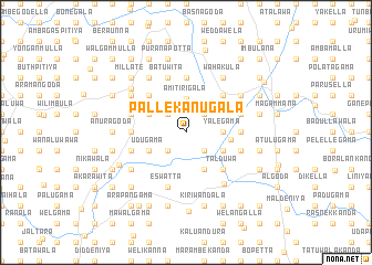 map of Palle Kanugala