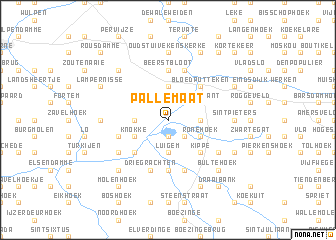 map of Pallemaat