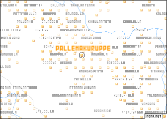 map of Palle Makuruppe