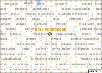 map of Pallemarakada