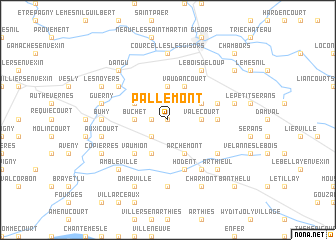 map of Pallemont