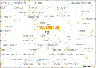 map of Pallenbour