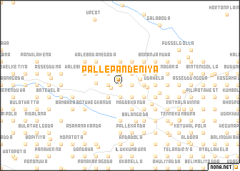 map of Pallepandeniya