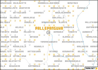 map of Pallepanguwa