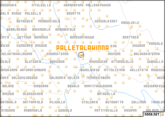 map of Palle Talawinna